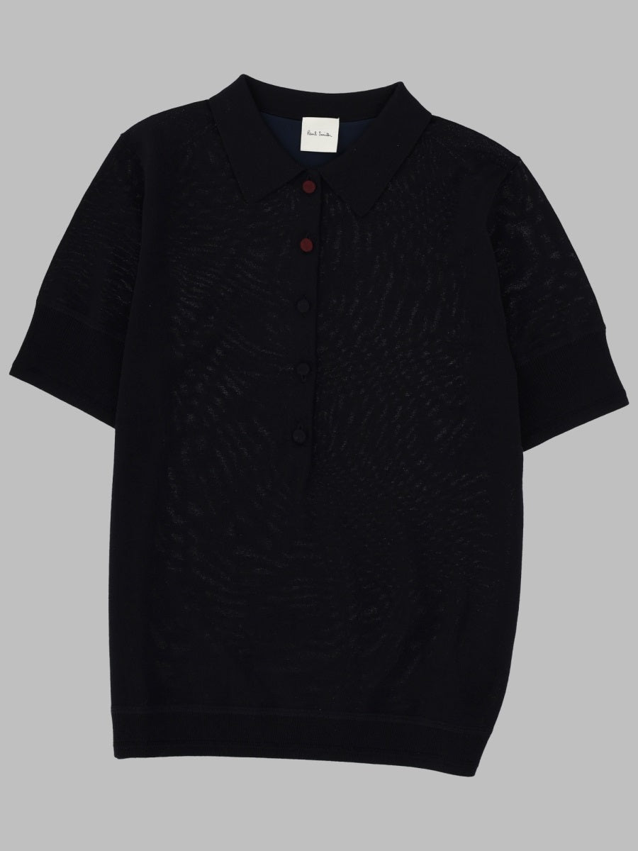 Paul Smith Women Maglia Polo In Lana Merino