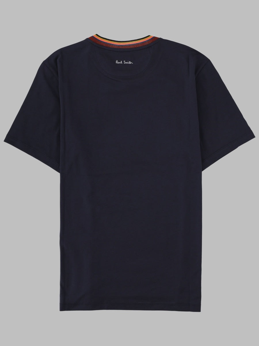Paul Smith Men T-Shirt Con Collo Stripes Logo