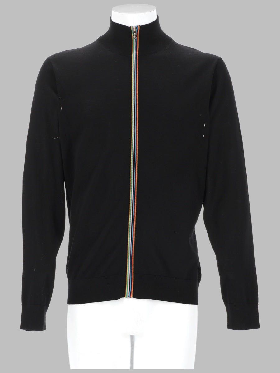 Paul Smith Men Cardigan In Lana Merino Con Zip