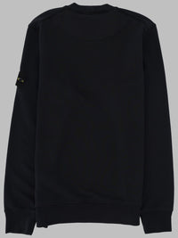 Stone Island Men Felpa Con Patch Logo