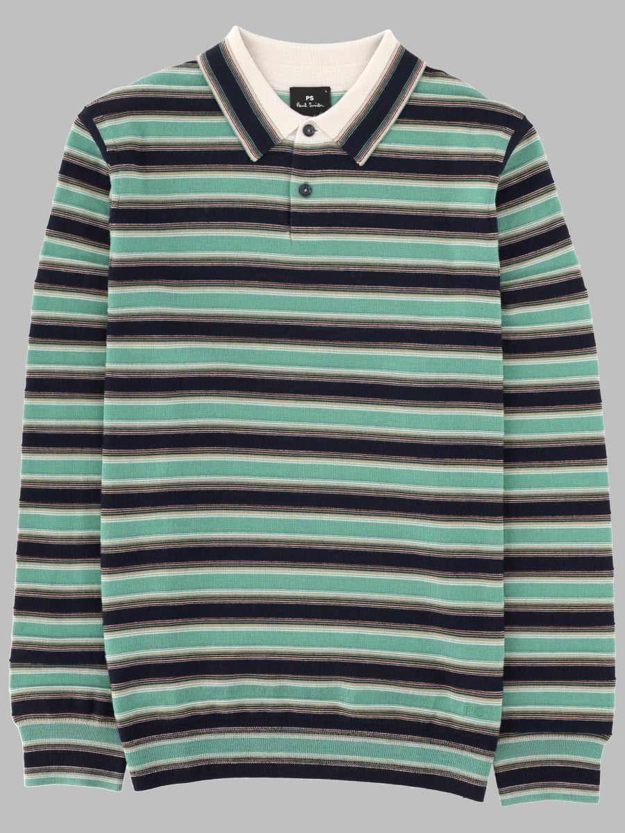 Paul Smith Men Maglia Polo In Lana Merino