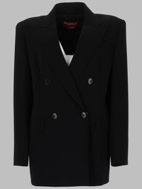 Max Mara Studio Women Giacca Doppiopetto In Cady