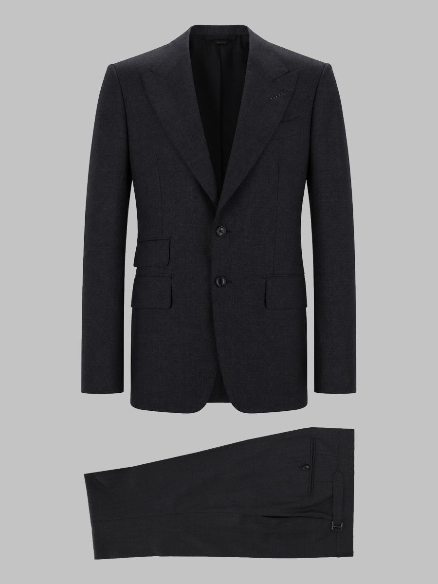 Tom Ford Men Completo "Shelton" In Grisaglia
