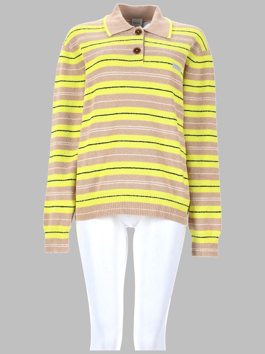 Paul Smith Women Maglia Rugby In Bouclé