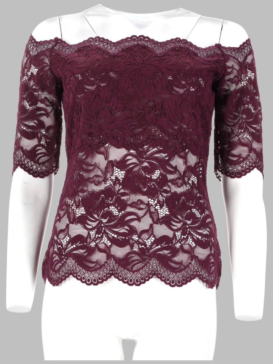 Rabanne Women Top Con Spalle Scoperte