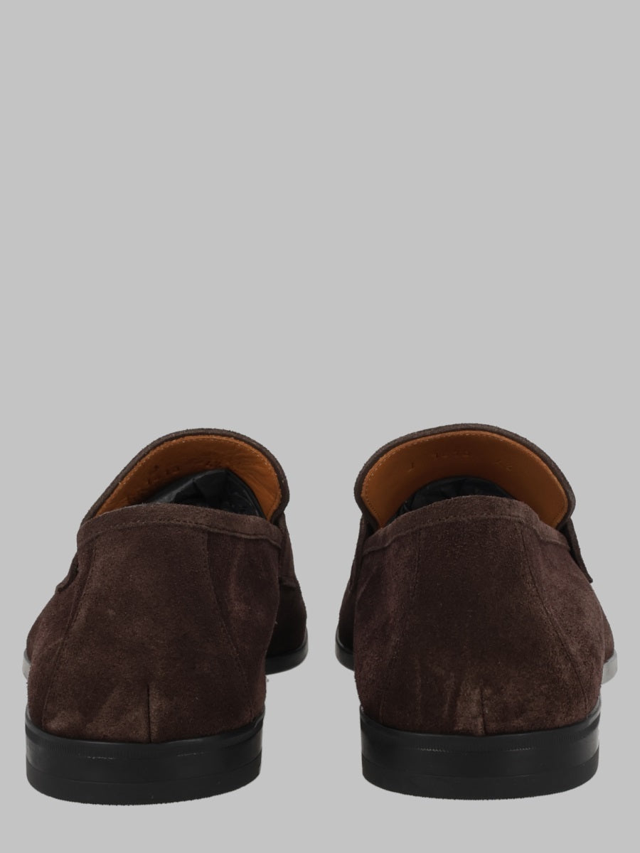 Tom Ford Men Mocassino "Sean Penny" In Pelle Scamosciata
