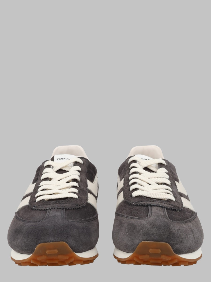Tom Ford Men Sneaker "Mick" In Pelle Scamosciata