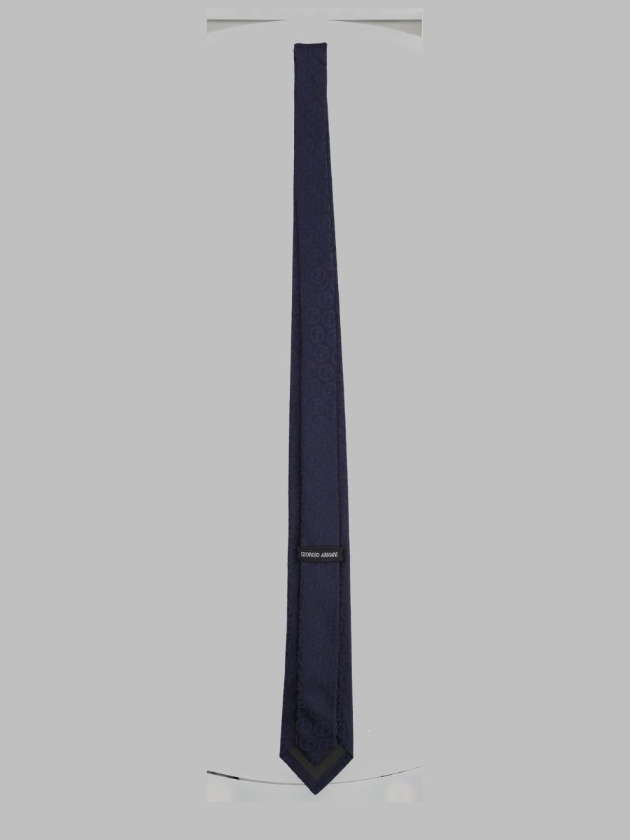 Giorgio Armani Men Cravatta In Seta Jacquard