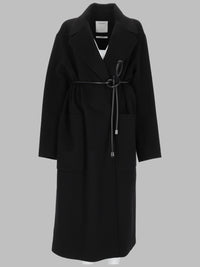 Sportmax Women Cappotto In Lana Con Cintura Annodabile