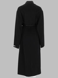 Sportmax Women Cappotto In Lana Con Cintura Annodabile