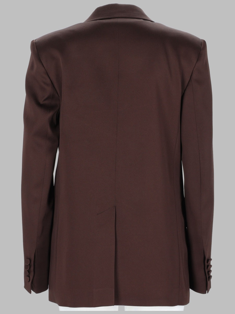 Max Mara Studio Women Blazer Doppiopetto In Envers Satin