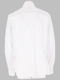 Giorgio Armani Men Camicia Slim Fit In Popeline Di Cotone