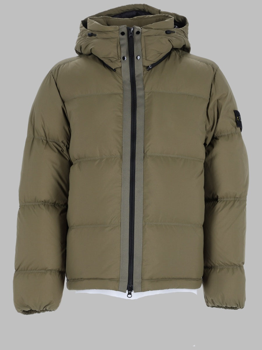STONE ISLAND Stone Island Men Piumino Antistrappo Con Cappuccio Removibile