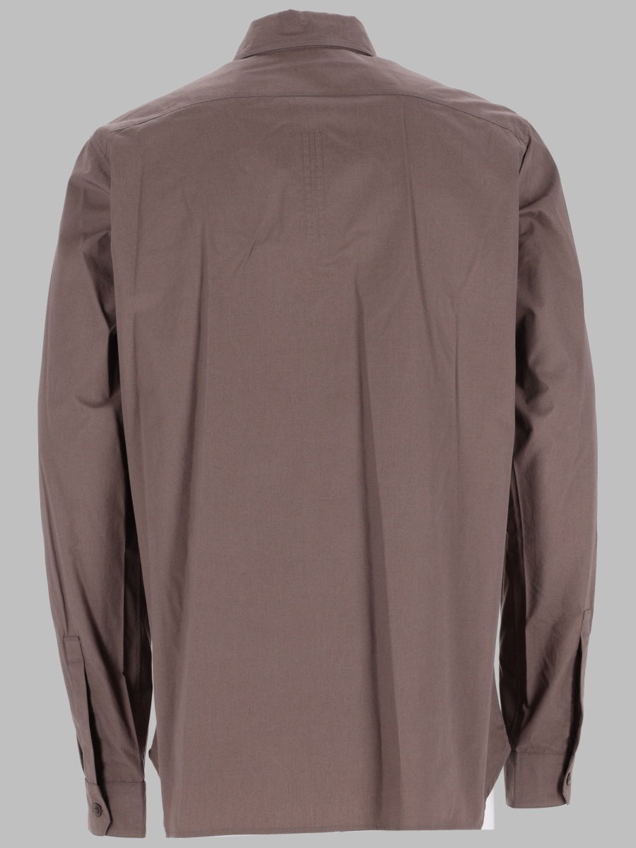 Rick Owens Men Camicia "Work" In Popeline