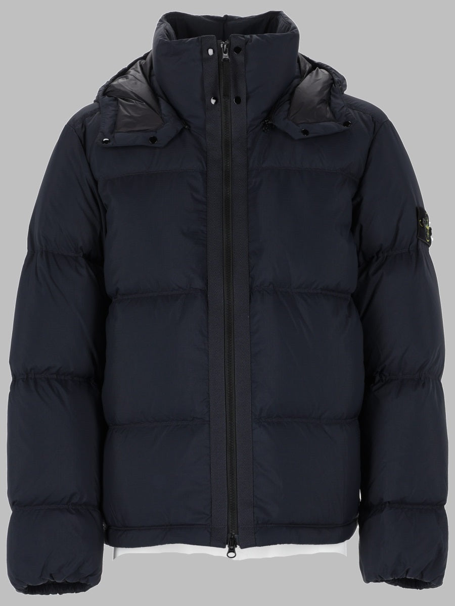 Stone Island Men Piumino Antistrappo Con Cappuccio Removibile