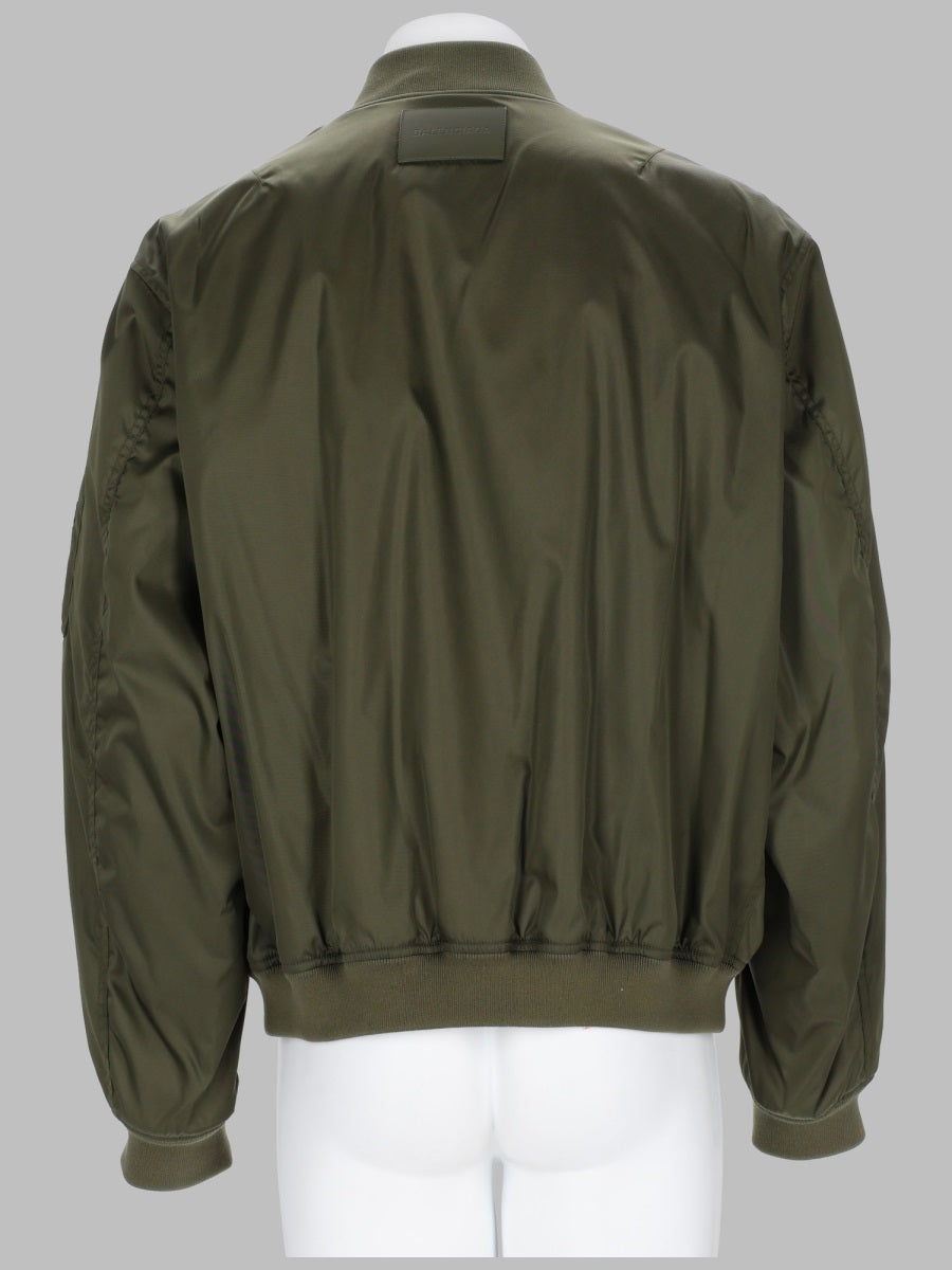 Balenciaga Men Bomber In Nylon