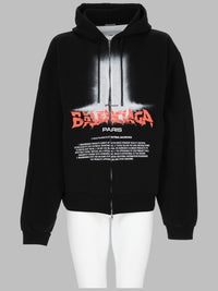 Balenciaga Men Felpa Con Stampa