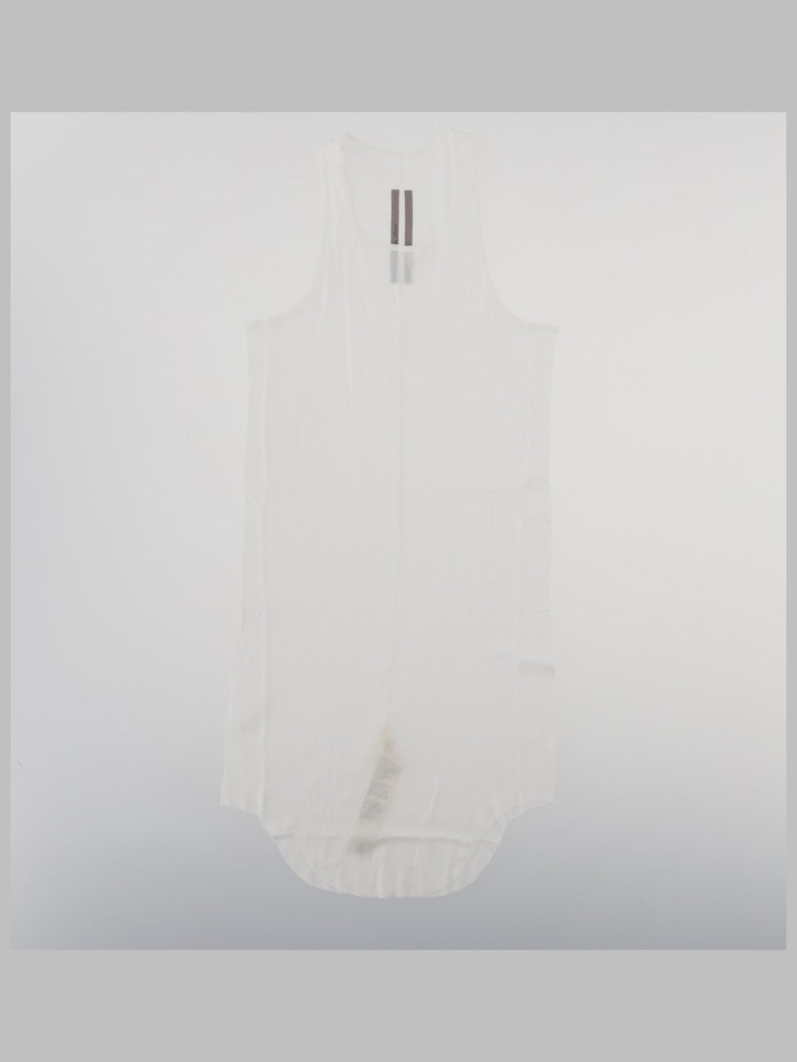 Rick Owens Men Tank Top "Basic Rib Tank"