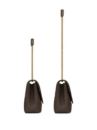 SAINT LAURENT PARIS New Loulou Large Bag In Matelassé Lambskin Women