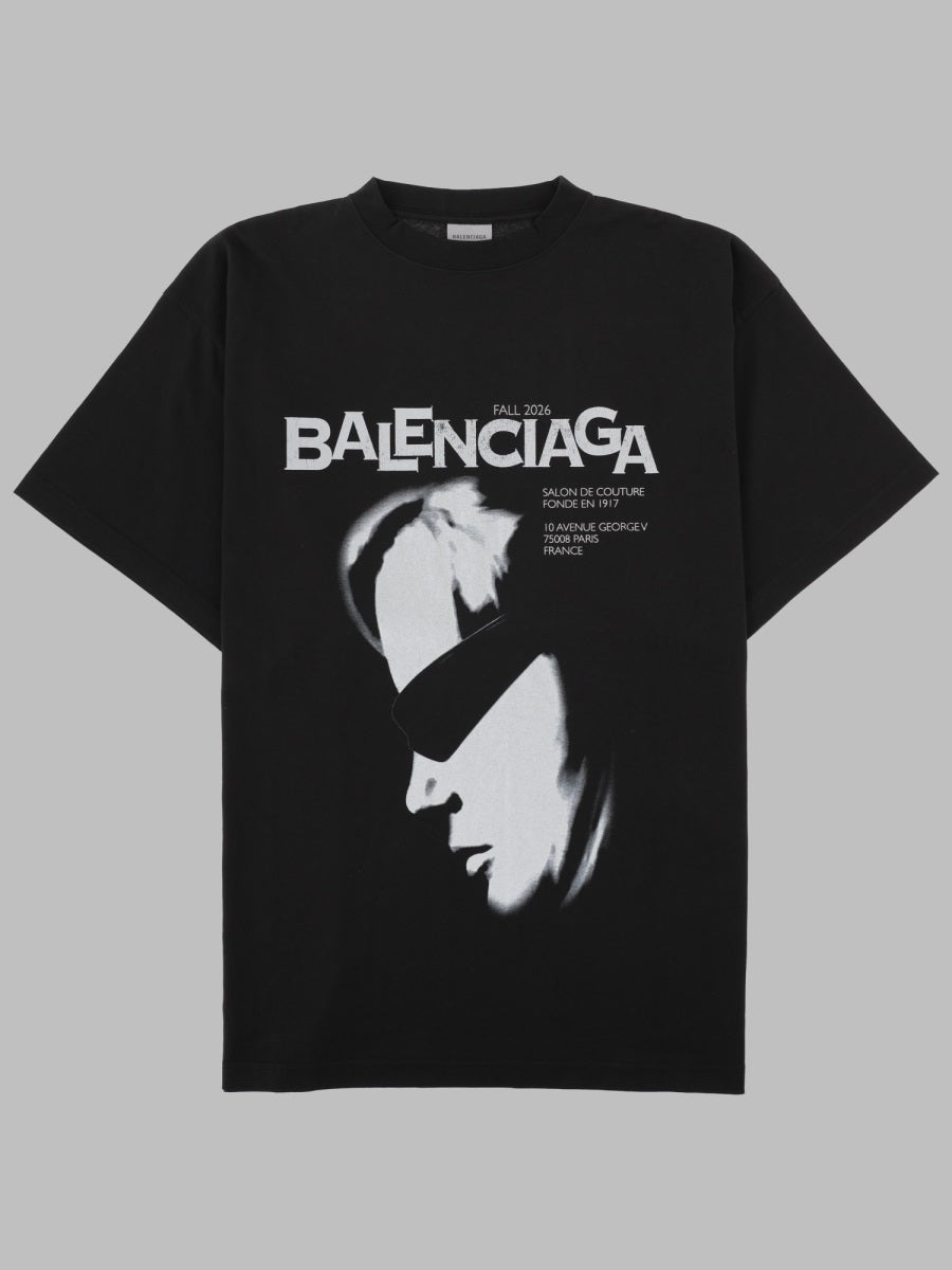 Balenciaga Men T-Shirt Con Stampa