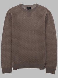 Giorgio Armani Men Maglia Girocollo In Lana Vergine