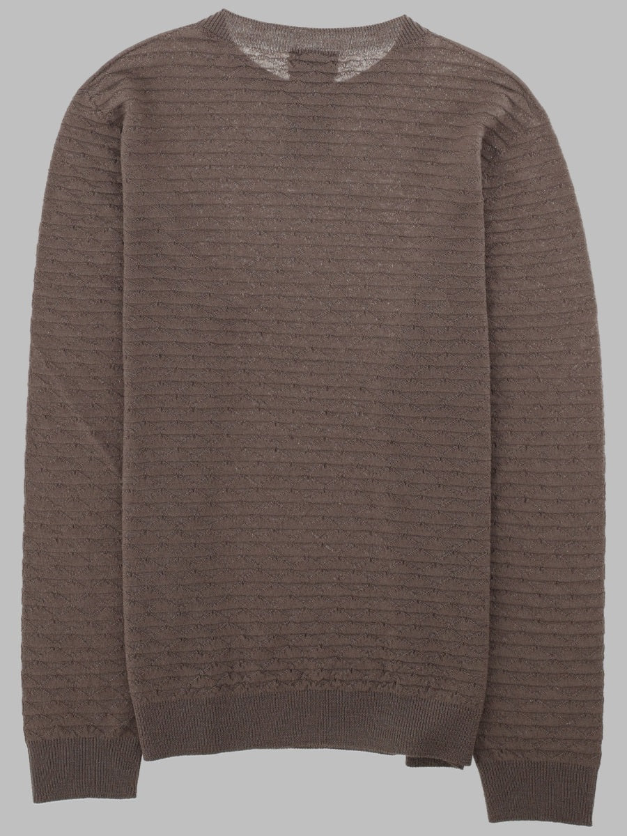 Giorgio Armani Men Maglia Girocollo In Lana Vergine