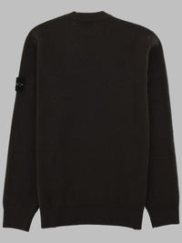Stone Island Men Maglia In Lana A Costine