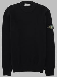 Stone Island Men Maglia In Lana A Costine