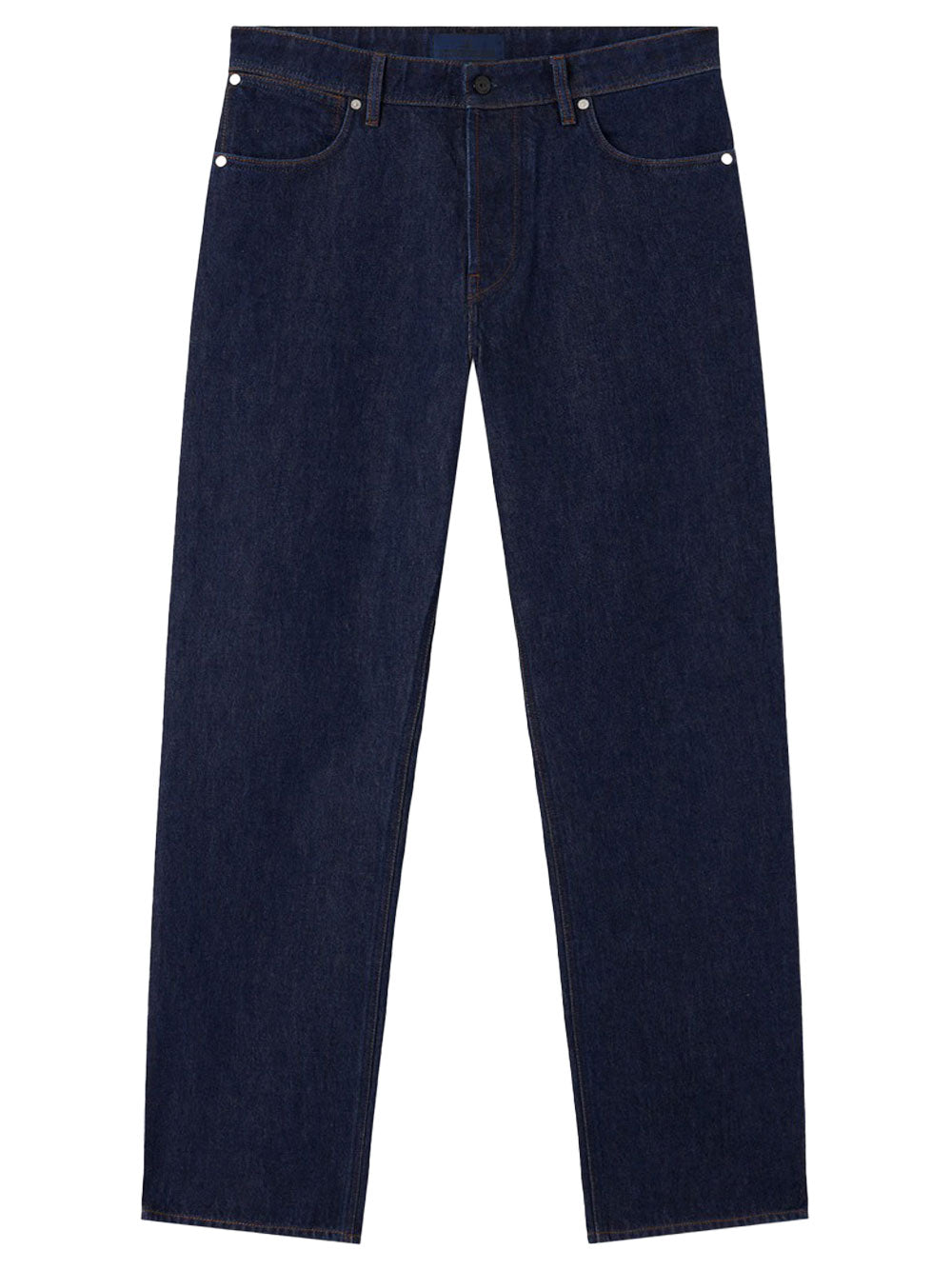 Stone Island Men Denim Collection: Loose Fit Five-Pocket Jeans