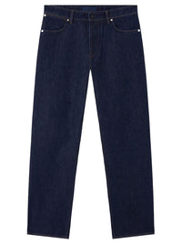 Stone Island Men Denim Collection: Loose Fit Five-Pocket Jeans