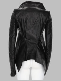 Rick Owens Women Giacca Biker In Pelle "Naska"