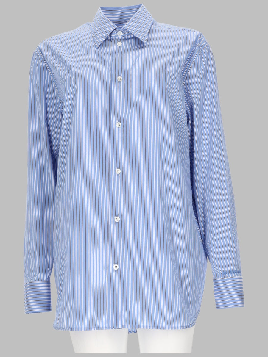 Balenciaga Women Camicia In Popeline Tecnico Ultra Fine