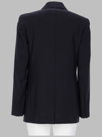 Max Mara Studio Women Giacca Monopetto In Tela Di Lana