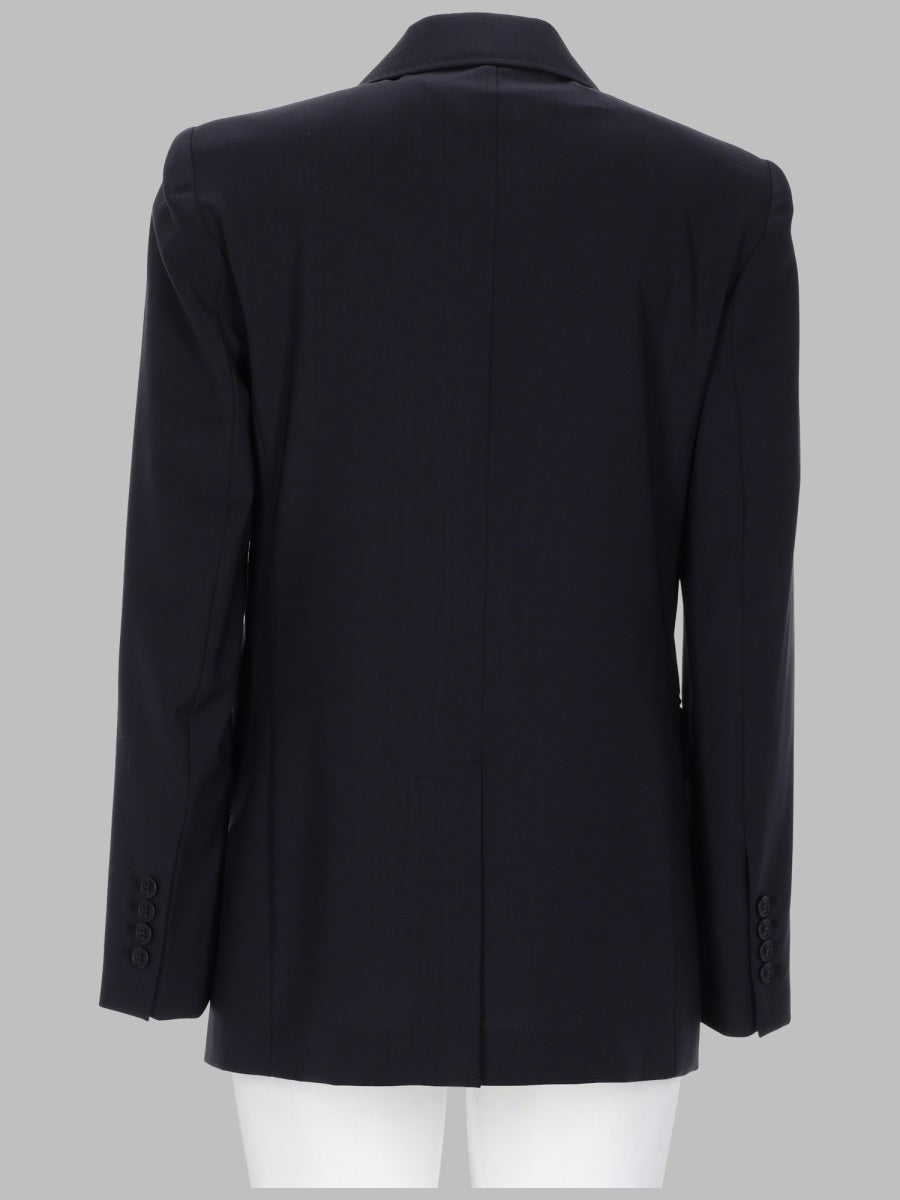 Max Mara Studio Women Giacca Monopetto In Tela Di Lana