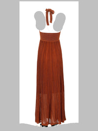 Zimmermann Women Abito Metallizzato "Indra" Con Scollo All'americana