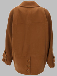 Chloé Women Cappotto Corto Doppiopetto In Lana