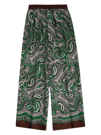 P.A.R.O.S.H. Women Pantalone In Seta Con Stampa Paisley