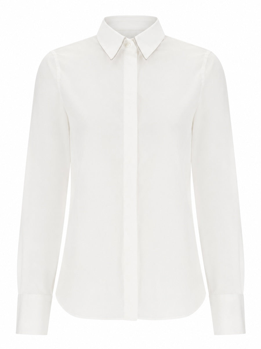 Brunello Cucinelli Women Camicia In Cotone