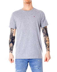 Tommy Hilfiger Mens Essential TShirt Grey Heather Regular XXXL Grey