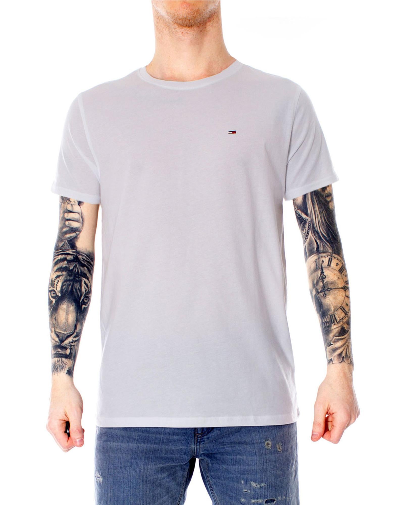 Tommy Hilfiger Men's Classic TShirt White Regular XS White
