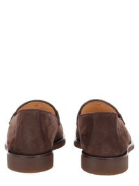 Brunello Cucinelli Men Mocassino "Penny" In Camoscio