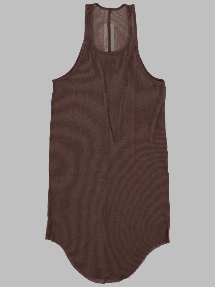 Rick Owens Women Tank Top "Basic Rib"