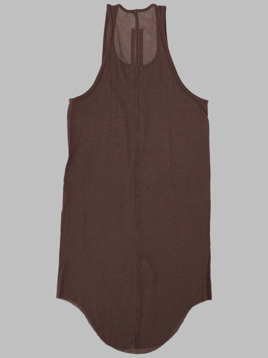 Rick Owens Women Tank Top "Basic Rib"