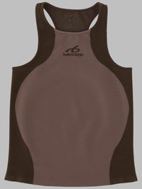 Balenciaga Women Tank Top Senza Cuciture Techwear