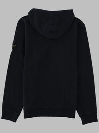 Stone Island Men Felpa Con Patch Logo