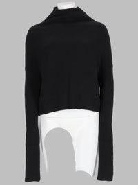 Rick Owens Women Maglia "Ls Crater"