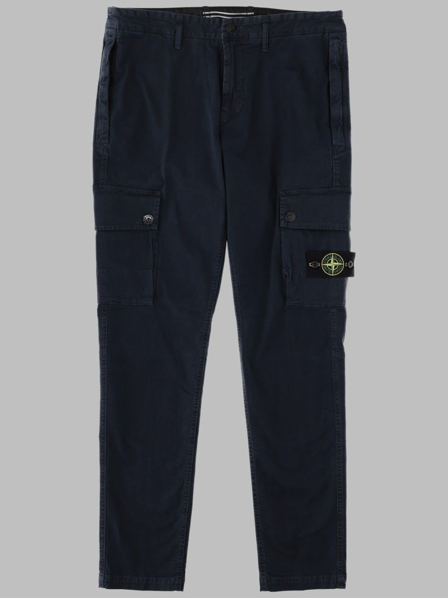 Stone Island Men Jeans Con Patch Logo