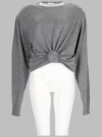 Magda Butrym Women Maglia Leggera Con Nodo