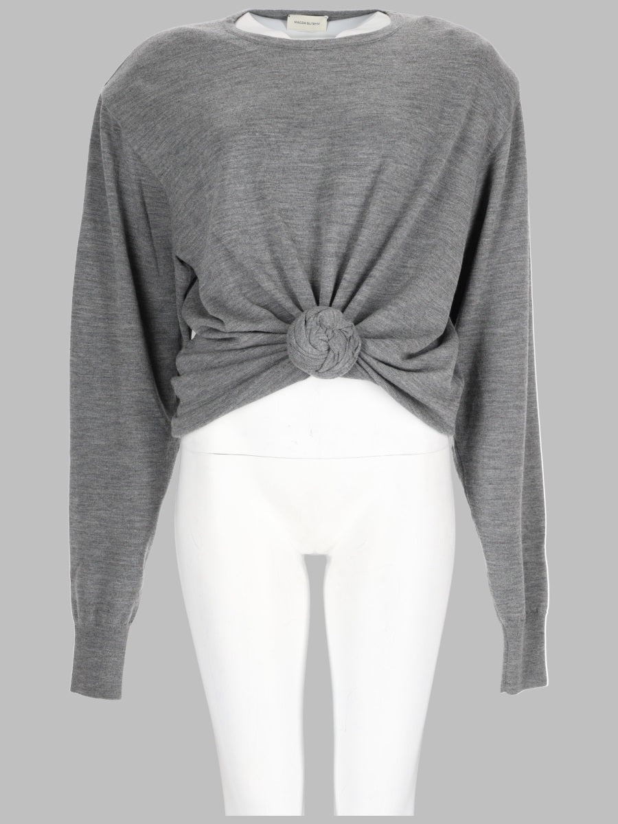 Magda Butrym Women Maglia Leggera Con Nodo