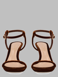 Gianvito Rossi Women Sandalo "Mayfair" In Velluto